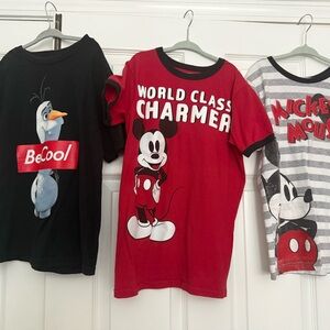 Disney Mickey Mouse & Olaf boys T-shirts